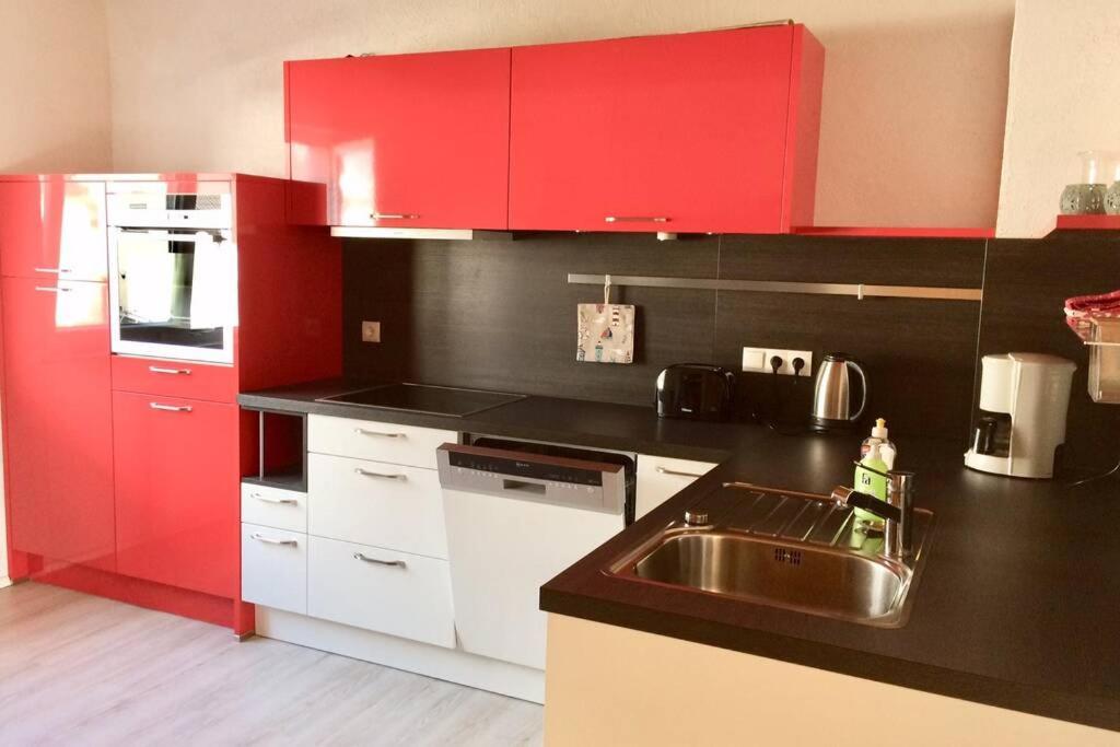 Hinter Burg, Haus Mit Garten Mayen Bagian luar foto